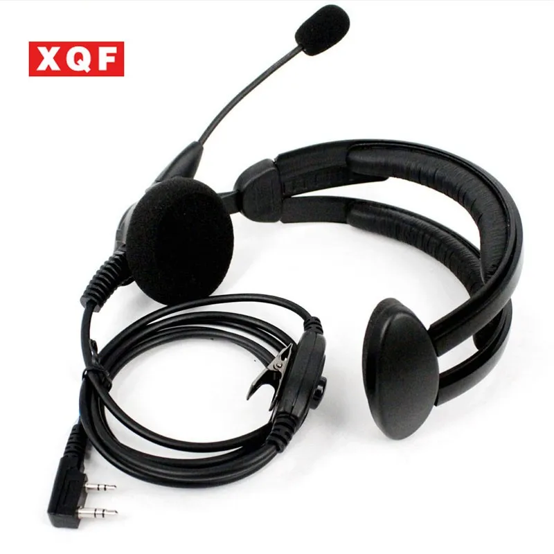 Oppxun New Black 2 Pin Headphone Headsets with Swivel Boom Mic for Kenwood Baofeng UV-5R Two Way Radio
Oppxun New Black 2 Pin Headphone Headsets with Swivel Boom Mic for Kenwood Baofeng UV-5R Two Way Radio