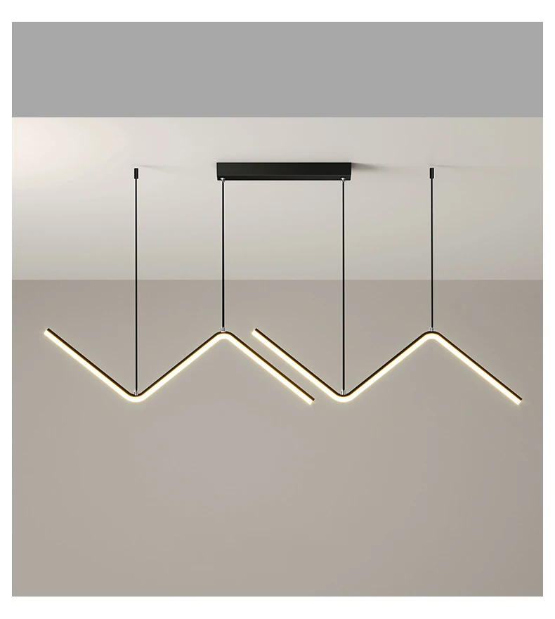 European style led restaurant chandelier long kitchen chandelier creative interior loft decoration luxury style geometric line
European style led restaurant chandelier long kitchen chandelier creative interior loft decoration luxury style geometric line