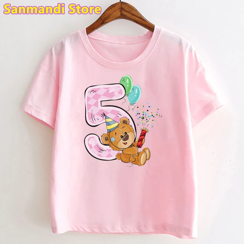 2021 Hot Sale Cute Bear Balloon Print Tshirt For Girls Kawaii Kids Clothes 3th/4th/5th/6th/8th/9th/10th Birthday Gift T Shirt
2021 Hot Sale Cute Bear Balloon Print Tshirt For Girls Kawaii Kids Clothes 3th/4th/5th/6th/8th/9th/10th Birthday Gift T Shirt