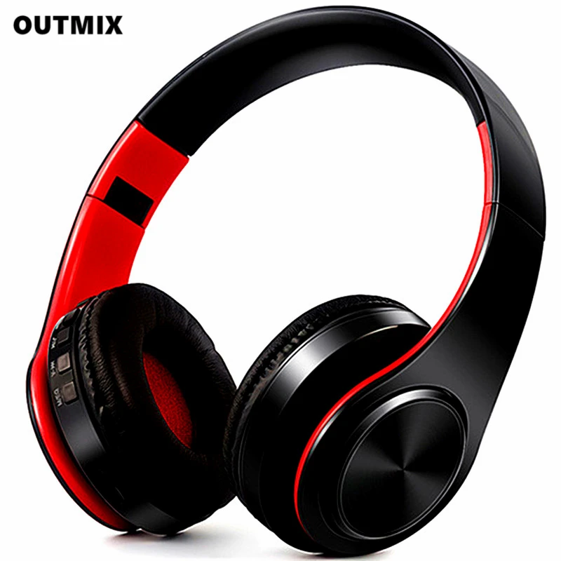 OUTMIX HIFI stereo earphones bluetooth headphone music headset FM and support SD card with mic for computer Cell phone tablet
OUTMIX HIFI stereo earphones bluetooth headphone music headset FM and support SD card with mic for computer Cell phone tablet