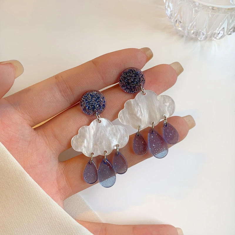 S925 needle Trendy Jewelry Resin Earrings Popular Style 2021 New Design White Blue Acetate Drop Earrings For Women Girl Gifts
S925 needle Trendy Jewelry Resin Earrings Popular Style 2021 New Design White Blue Acetate Drop Earrings For Women Girl Gifts