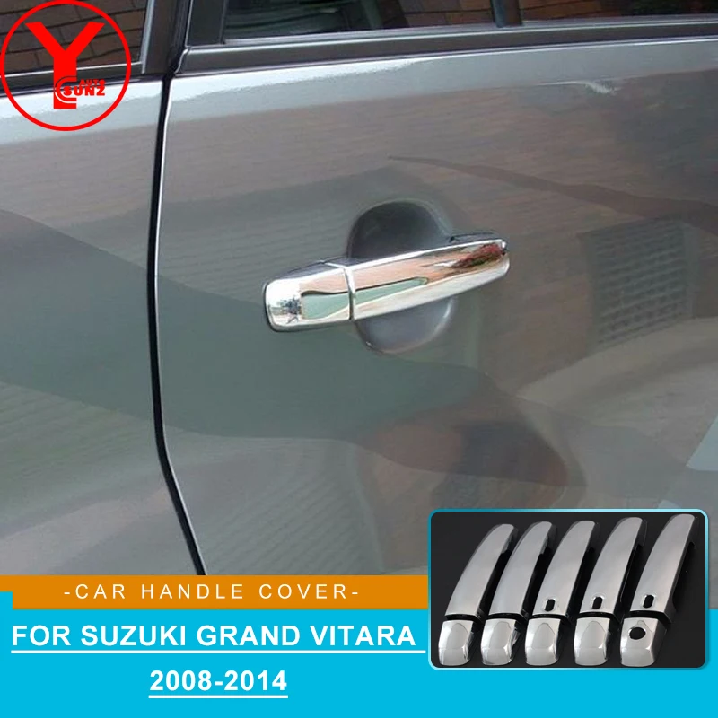 Car Chrome Handle Accessories For Suzuki Grand Vitara 2008 2009 2010 2011 2012 2013 2014 Door Side Handle Cover Trims
Car Chrome Handle Accessories For Suzuki Grand Vitara 2008 2009 2010 2011 2012 2013 2014 Door Side Handle Cover Trims