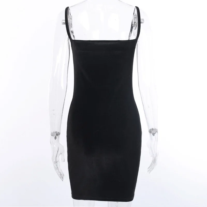 Black Velvet Spaghetti Strap Dress Front Ruched Mini Skinny Sleeveless Off Shoulder Fashion Elegant Party Dresses For Women 2021
Black Velvet Spaghetti Strap Dress Front Ruched Mini Skinny Sleeveless Off Shoulder Fashion Elegant Party Dresses For Women 2021