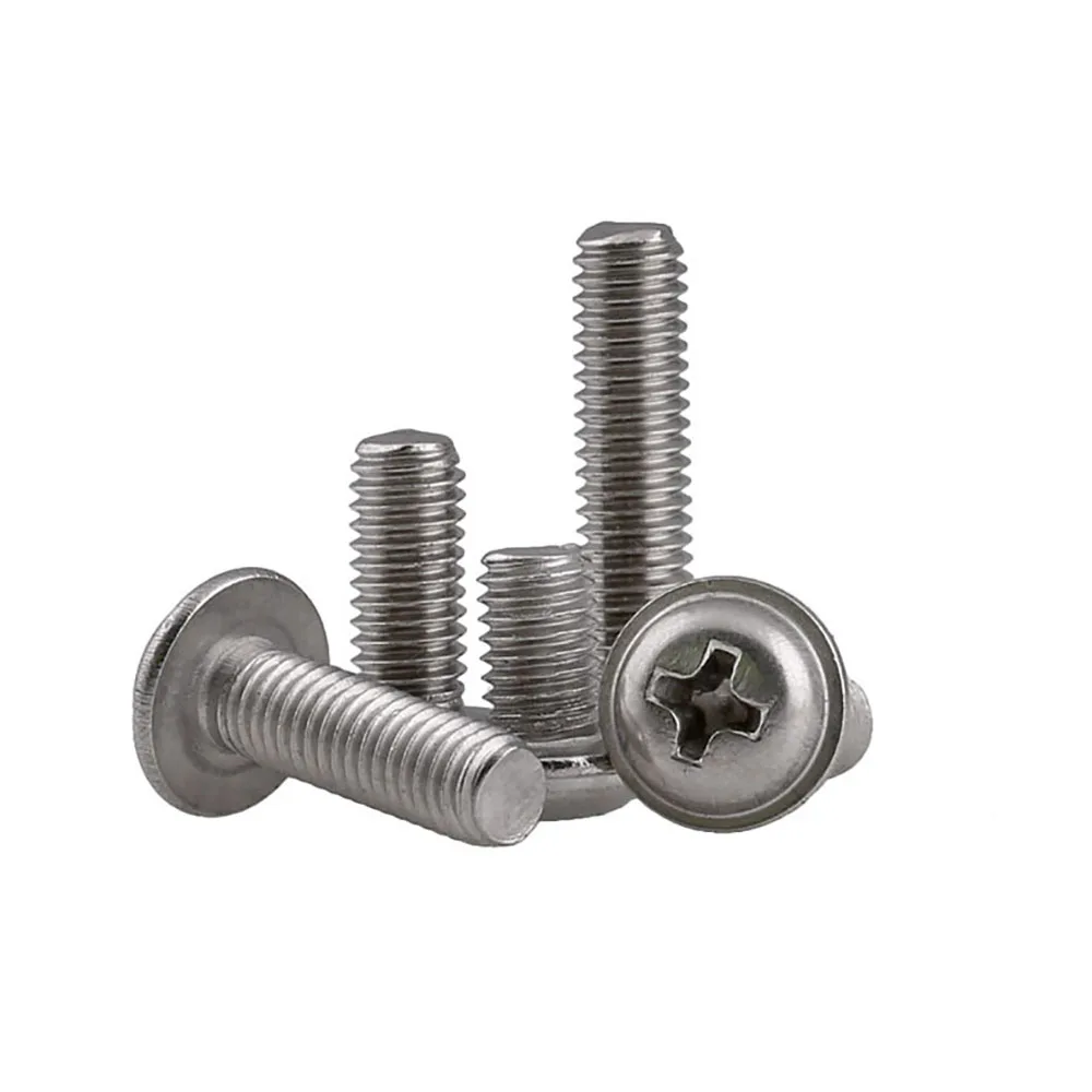 20 шт. M2-M5 Philips круглая головка кнопки с шайбой болт A2 304 нержавеющая сталь
20 шт. M2-M5 Philips круглая головка кнопки с шайбой болт A2 304 нержавеющая сталь