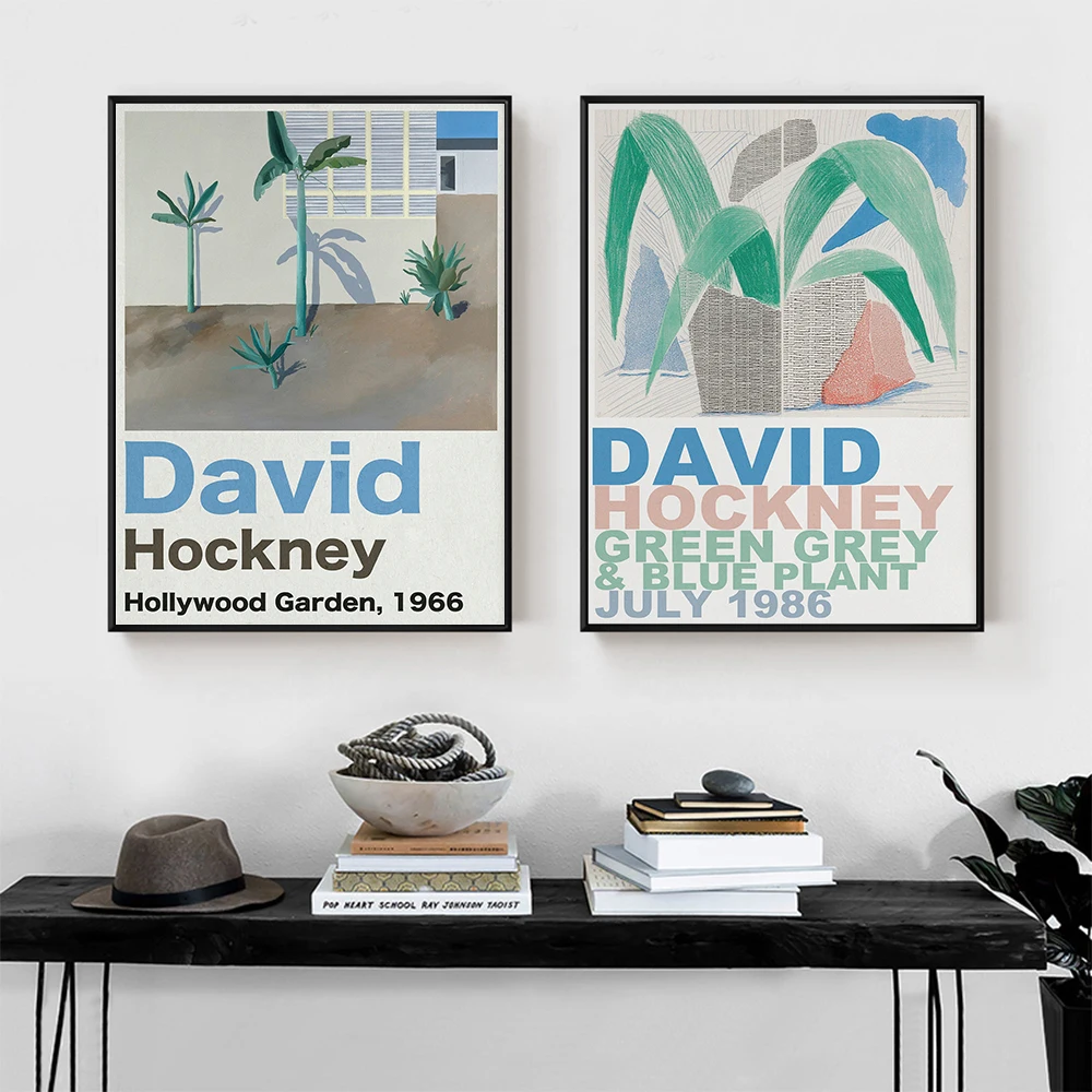 David Hockney Exhibition Print Canvas Mid Century Modern Art Poster Minimal Abstract Plants Wall Pictures Bed Room Home Decor
David Hockney Exhibition Print Canvas Mid Century Modern Art Poster Minimal Abstract Plants Wall Pictures Bed Room Home Decor