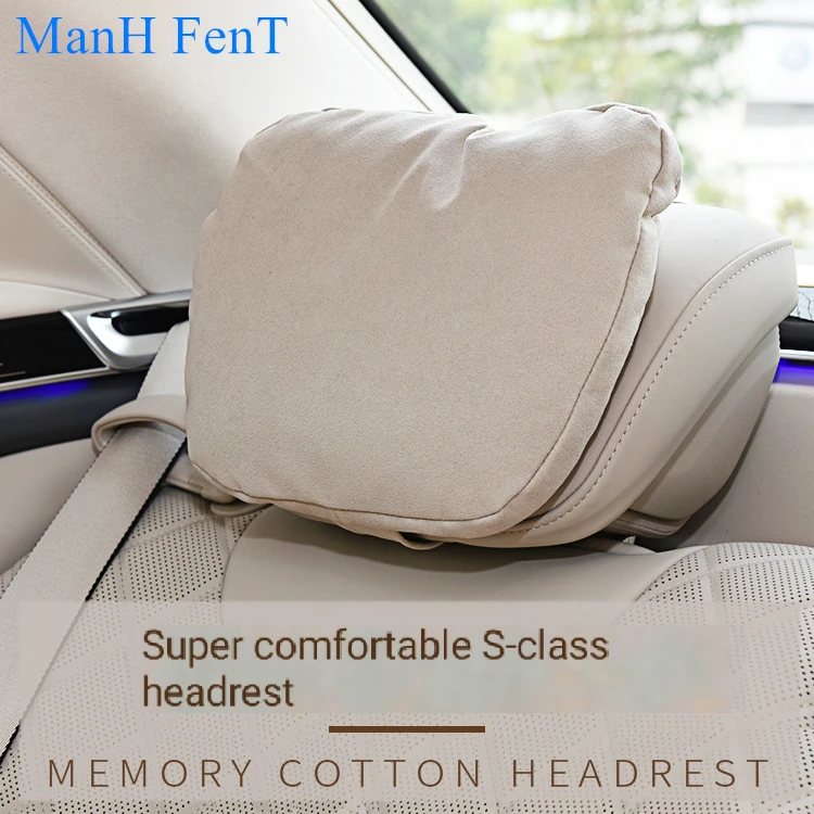 Super Comfortable Soft Universal Adjustable Car Pillow Neck Rest Cushion Waist Headrest Support Seat / Maybach Design S Class
Super Comfortable Soft Universal Adjustable Car Pillow Neck Rest Cushion Waist Headrest Support Seat / Maybach Design S Class
