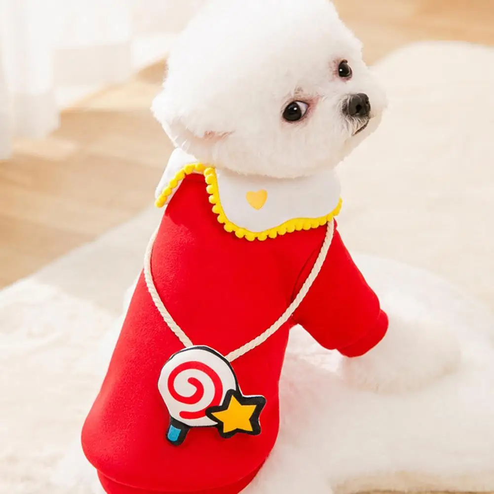 Стильный свитер с длинным рукавом для домашних животных осенний дизайн с лацканами милая сумка для декора легко сочетается с унисекс зимняя одежда для домашних животных с двумя ногами товары для домашних животных
Стильный свитер с длинным рукавом для домашних животных осенний дизайн с лацканами милая сумка для декора легко сочетается с унисекс зимняя одежда для домашних животных с двумя ногами товары для домашних животных