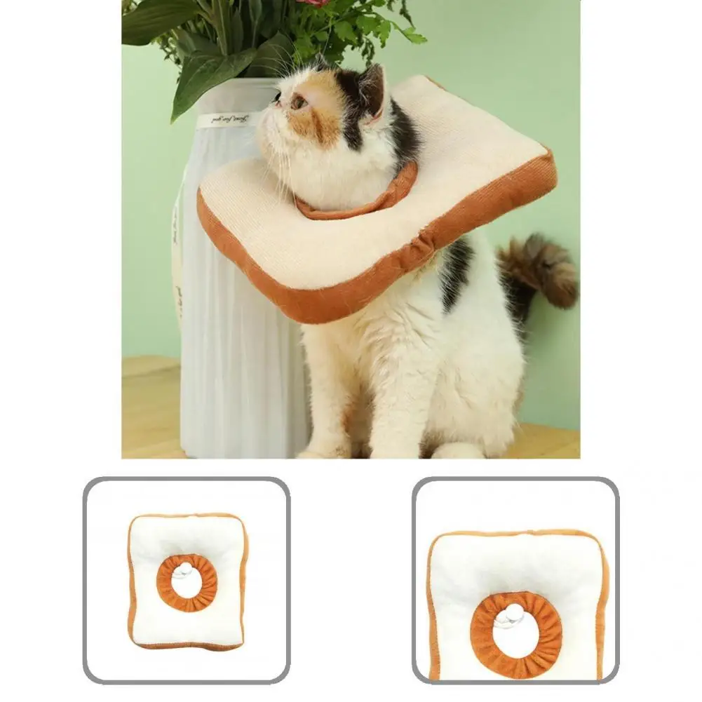 Dog Collar Eco-friendly Wound Healing Pet Cat Protective Collar Toast Bread Shape Hand Washable Cat Collar
Dog Collar Eco-friendly Wound Healing Pet Cat Protective Collar Toast Bread Shape Hand Washable Cat Collar