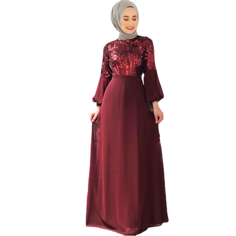 Muslim Adult Full Length Sequined Beading Chiffon Abaya Arab Fashion Turkey Middle East Dresses Musical Robe Ramadan Abaya
Muslim Adult Full Length Sequined Beading Chiffon Abaya Arab Fashion Turkey Middle East Dresses Musical Robe Ramadan Abaya