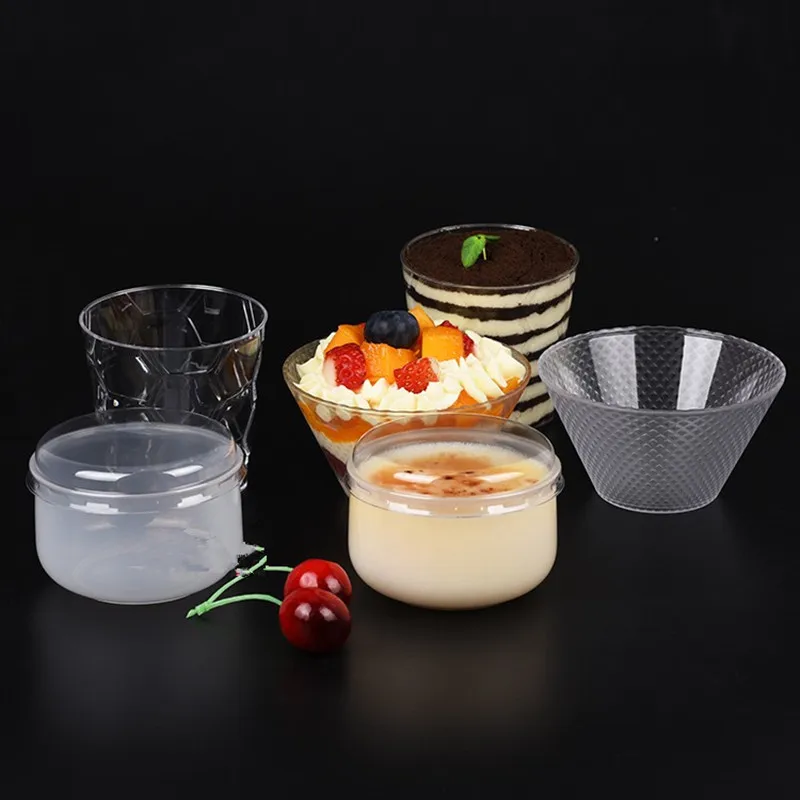 50pcs High quality disposable pudding ice cream jelly cup creative party birthday wedding decor dessert cake plastic cups
50pcs High quality disposable pudding ice cream jelly cup creative party birthday wedding decor dessert cake plastic cups