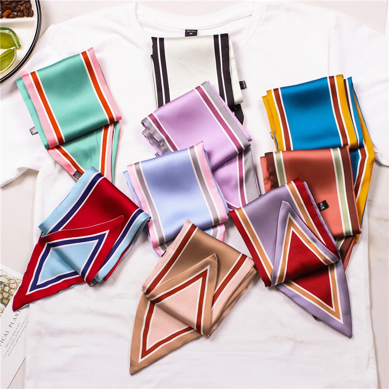 Women Neck Scarf Luxury Solid Silk Skinny Scarfs Lady Hairband Satin Bag Ribbons Wrap Tie 2021 New Female Hairband
Women Neck Scarf Luxury Solid Silk Skinny Scarfs Lady Hairband Satin Bag Ribbons Wrap Tie 2021 New Female Hairband