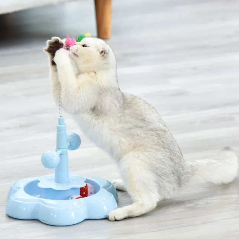 Pet Cat Teeth Grinding Claws Cat Turntable From Hi Mouse And Cat Stick Cat Ball Interactive Training Cat Toy
Pet Cat Teeth Grinding Claws Cat Turntable From Hi Mouse And Cat Stick Cat Ball Interactive Training Cat Toy