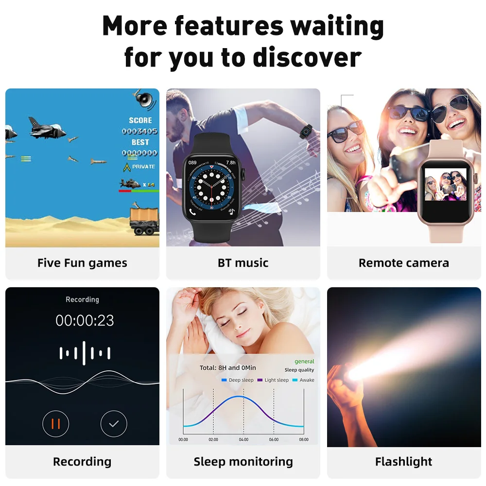 Zurexa IWO W66 W66+ Smart Watch Men Women Bluetooth Call Alarm Clock IWO 14 Smartwatch Men Pedometer Watches for Android IOS
Zurexa IWO W66 W66+ Smart Watch Men Women Bluetooth Call Alarm Clock IWO 14 Smartwatch Men Pedometer Watches for Android IOS
