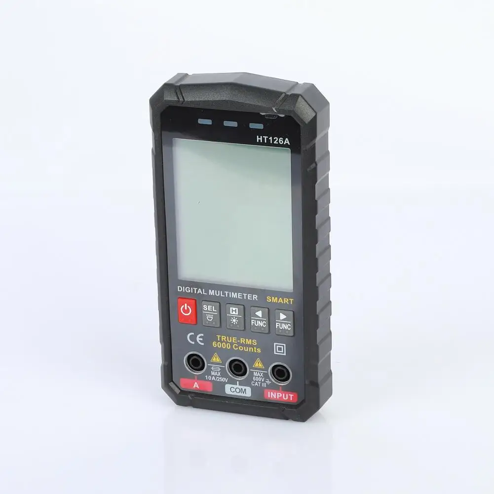 Compact Hand-held Reliable Portable Multimeter Comfortable Grip Hand-held Multimeter Non-contact for Resistance Test
Compact Hand-held Reliable Portable Multimeter Comfortable Grip Hand-held Multimeter Non-contact for Resistance Test