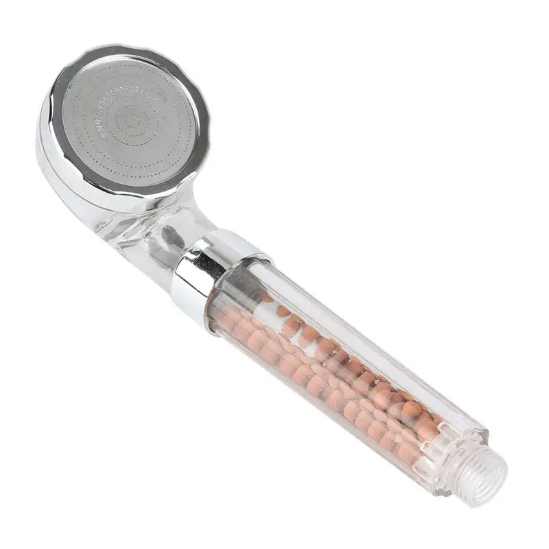 Shower Head Adjustable 3 Modes High Pressure Stone Stream Handheld SPA Shower Nozzle With Negative Ion Activated Ceramic Balls
Shower Head Adjustable 3 Modes High Pressure Stone Stream Handheld SPA Shower Nozzle With Negative Ion Activated Ceramic Balls