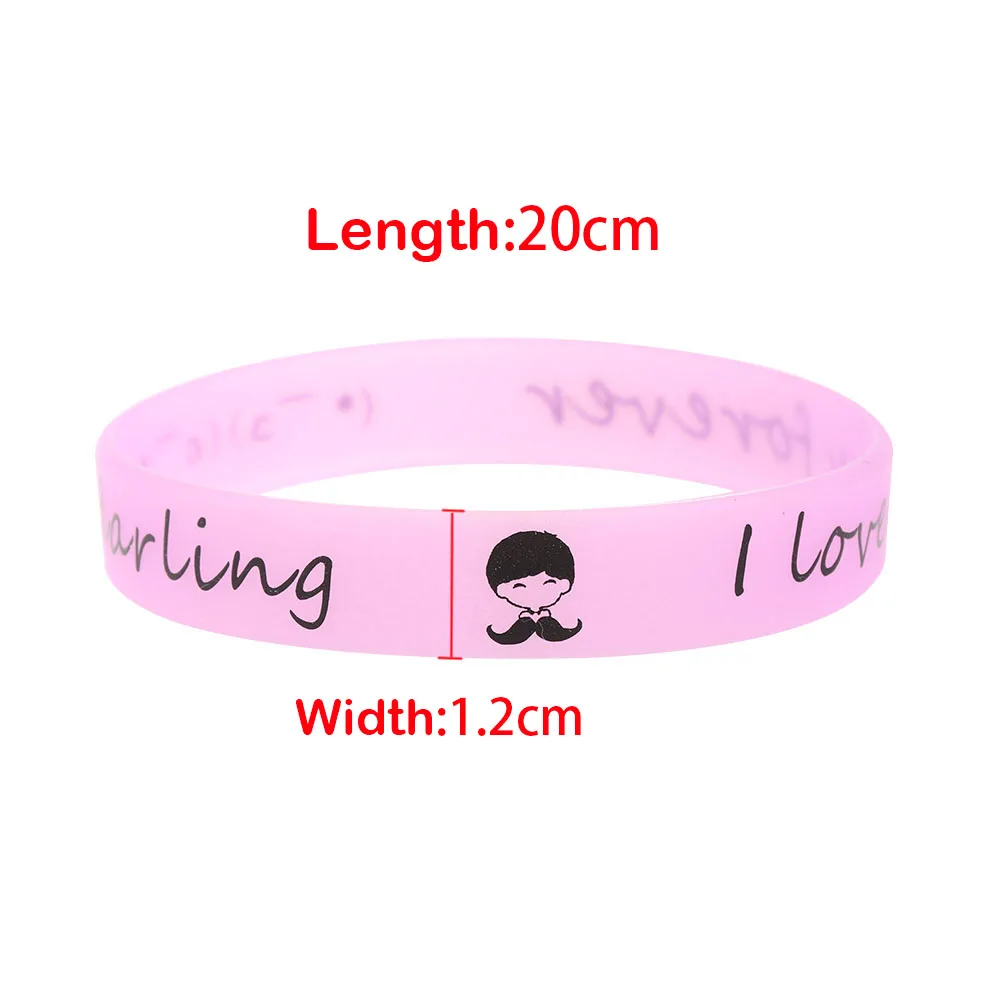 1PC Luminous Rubber Sweat Band Men Women Shine Bangles Wristbands Silicone Bracelets Glow in the Dark Nice Gift 5Colors
1PC Luminous Rubber Sweat Band Men Women Shine Bangles Wristbands Silicone Bracelets Glow in the Dark Nice Gift 5Colors