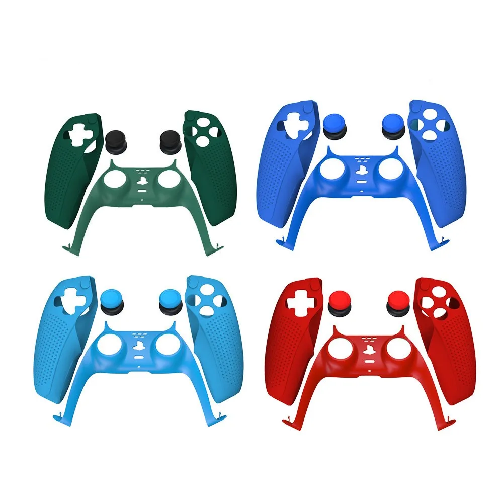 For PS5 Handle Protection Set Plastation 5 Game Handle PC Decoration Strip Split Silicone Cover + Rocker Protection Cap
For PS5 Handle Protection Set Plastation 5 Game Handle PC Decoration Strip Split Silicone Cover + Rocker Protection Cap