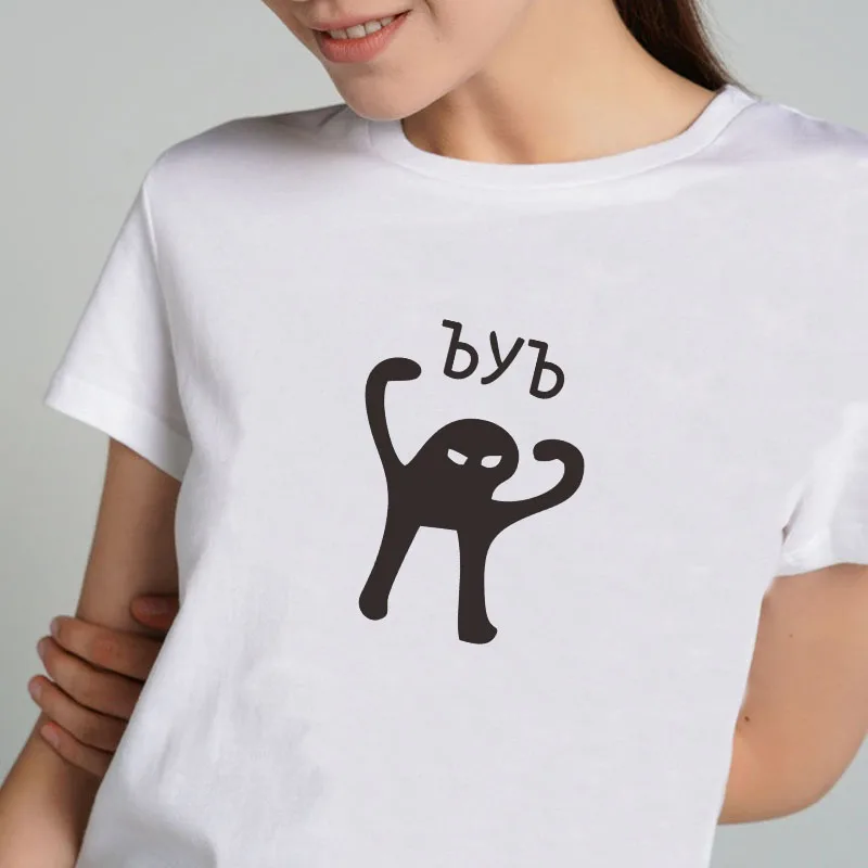 Funny Graphic t-shirt Russian style Women T-shirts top clothes Harajuku Casaul summer Lady t shirt tee Gift yong Girl
Funny Graphic t-shirt Russian style Women T-shirts top clothes Harajuku Casaul summer Lady t shirt tee Gift yong Girl