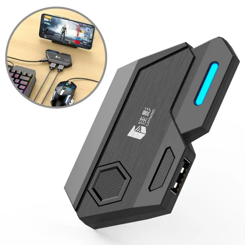 Mobile Controller Gaming Keyboard Mouse Converter PUBG Mobile Controller Gamepad Bluetooth-compatible for Android IOS Adapter
Mobile Controller Gaming Keyboard Mouse Converter PUBG Mobile Controller Gamepad Bluetooth-compatible for Android IOS Adapter