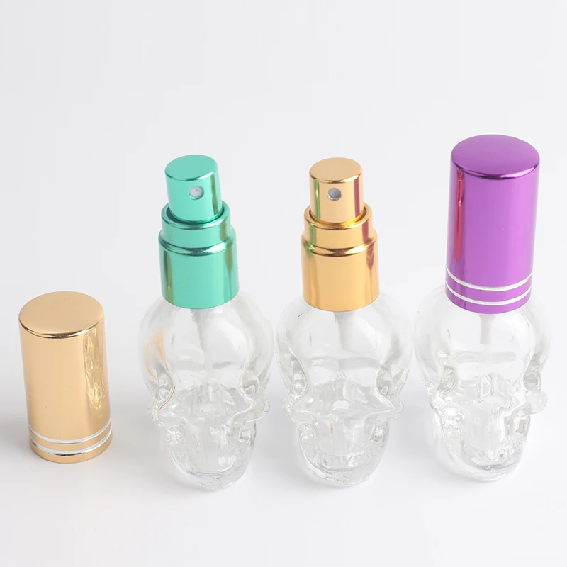 5 Pcs 8Ml Transparent Skull Spray Glass Perfume Bottle Portable Perfume Sub-Bottle Spray Bottle Atomizer
5 Pcs 8Ml Transparent Skull Spray Glass Perfume Bottle Portable Perfume Sub-Bottle Spray Bottle Atomizer