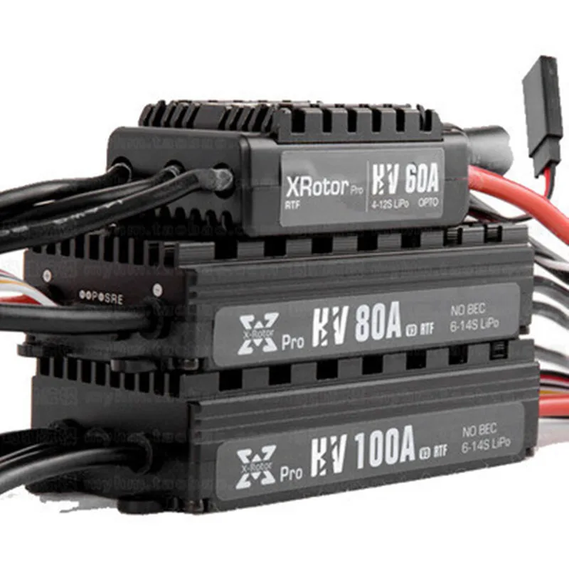 Электромеханическая Регулировка Hobb ywing XRotor pro HV 80A 100A ESC 6-14S версия высокого
