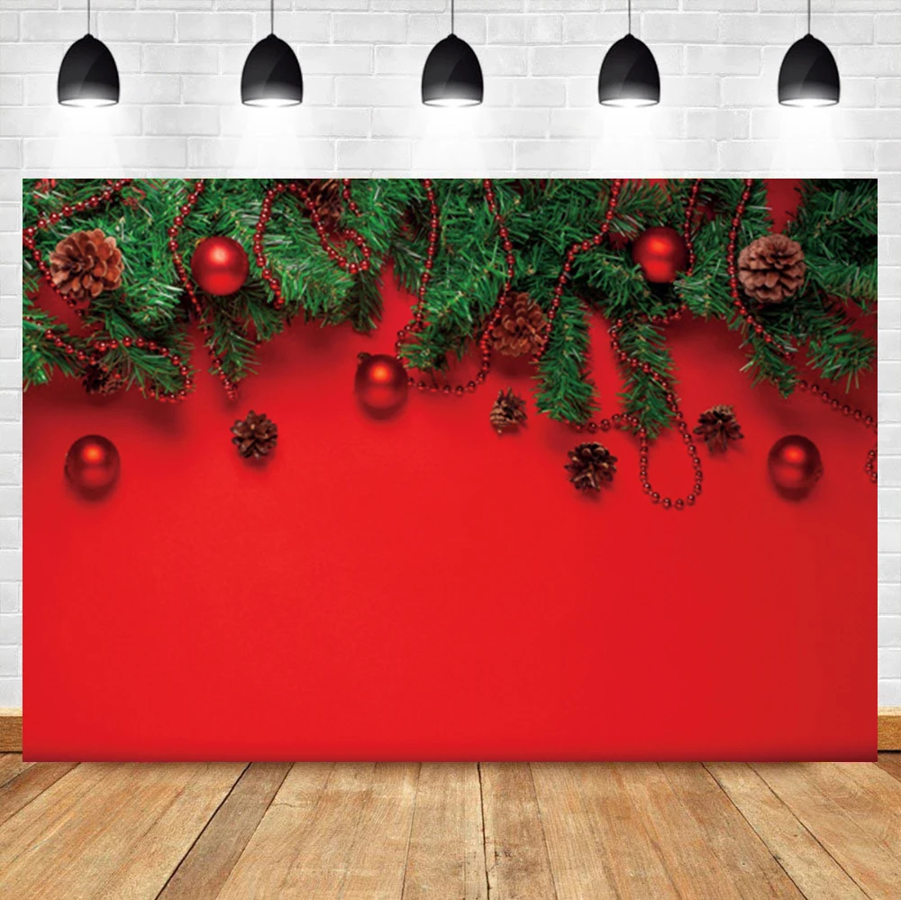 Laeacco Red Christmas Photo Background Pine Nuts Ball Branches Room Decoration Photographic Photo Backdrop For Photo Studio
Laeacco Red Christmas Photo Background Pine Nuts Ball Branches Room Decoration Photographic Photo Backdrop For Photo Studio