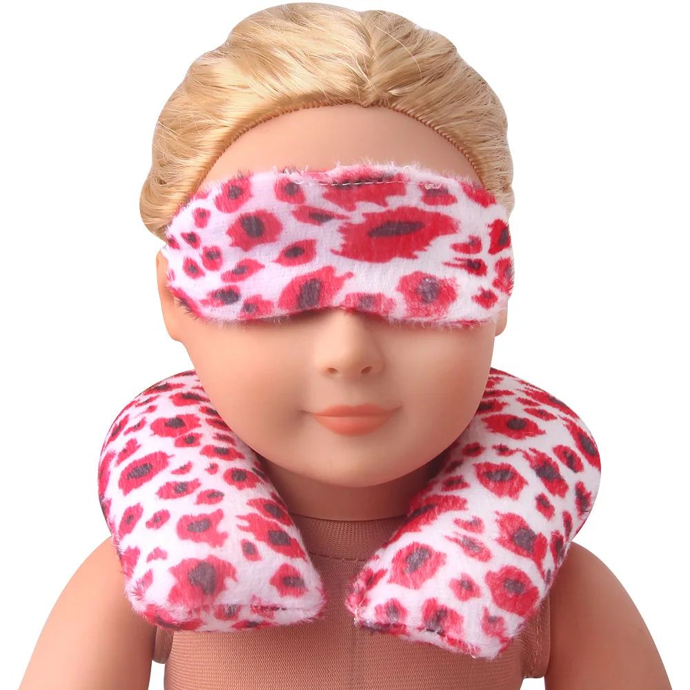 18 Inch American Doll Girls U-shaped Pillow + Eye Mask Girl's Russia DIY Born Baby Toys Accessories Fit 43 Cm Boy Dolls Gift
18 Inch American Doll Girls U-shaped Pillow + Eye Mask Girl's Russia DIY Born Baby Toys Accessories Fit 43 Cm Boy Dolls Gift