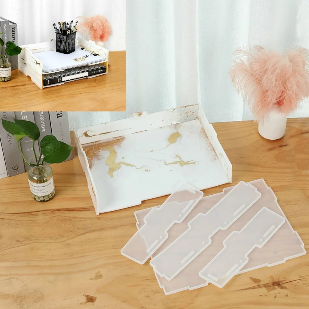Stationery Box Notebook Epoxy Set DIY Crystal Epoxy Mold Desktop Folder Storage Box Silicone Mold
Stationery Box Notebook Epoxy Set DIY Crystal Epoxy Mold Desktop Folder Storage Box Silicone Mold