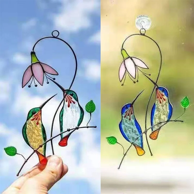 Stained Glass Hummingbird Suncatcher Art Handmade Painting Outdoor Decor Birds Windows Hangings Decoration Metal Charm Bird .
Stained Glass Hummingbird Suncatcher Art Handmade Painting Outdoor Decor Birds Windows Hangings Decoration Metal Charm Bird .