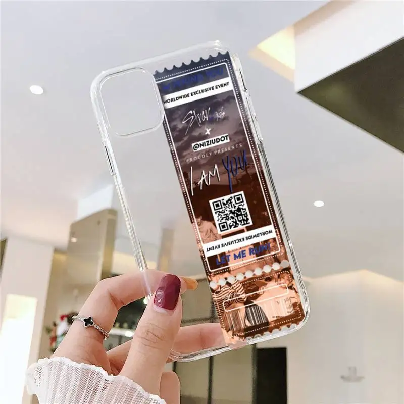 Stray Kids Air tickets Design Phone Case Transparent soft For iphone 5 5s 5c se 6 6s 7 8 11 12 plus mini x xs xr pro max
Stray Kids Air tickets Design Phone Case Transparent soft For iphone 5 5s 5c se 6 6s 7 8 11 12 plus mini x xs xr pro max