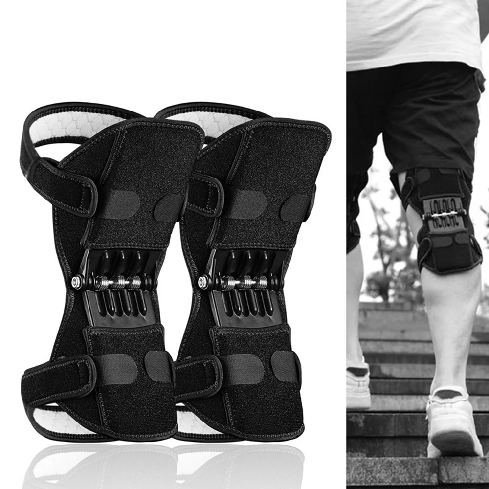Knee protector knee brace support Breathable Non-slip Power Lift Support knee brace Powerful Rebound Spring Force kneepads
Knee protector knee brace support Breathable Non-slip Power Lift Support knee brace Powerful Rebound Spring Force kneepads
