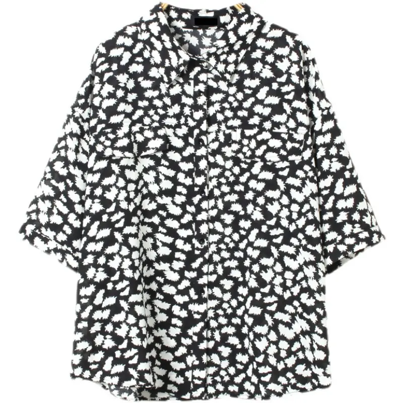 XITAO Chiffon Leopard Blouse Fashion New Women Single Breast Vintage Minority 2021 Summer Loose Elegant Shirt Top CLL1086
XITAO Chiffon Leopard Blouse Fashion New Women Single Breast Vintage Minority 2021 Summer Loose Elegant Shirt Top CLL1086