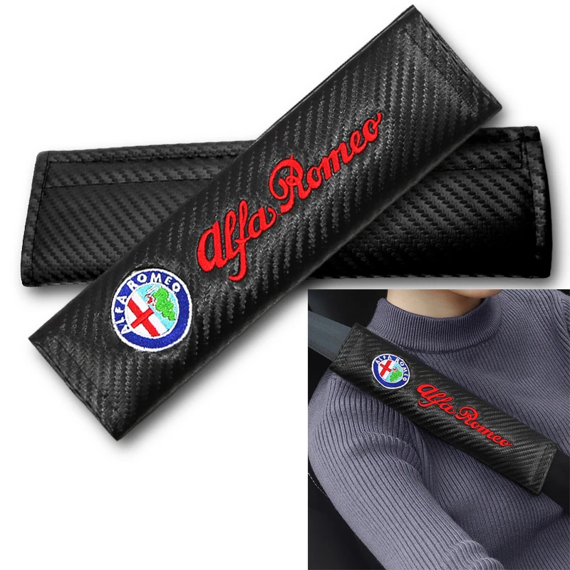 1pcs Car Seat Belt Cover Shoulder Pad Auto Badge Accessories For Alfa Romeo Spider Giulia Giulietta 147 159 8c Mito Car Styling
1pcs Car Seat Belt Cover Shoulder Pad Auto Badge Accessories For Alfa Romeo Spider Giulia Giulietta 147 159 8c Mito Car Styling