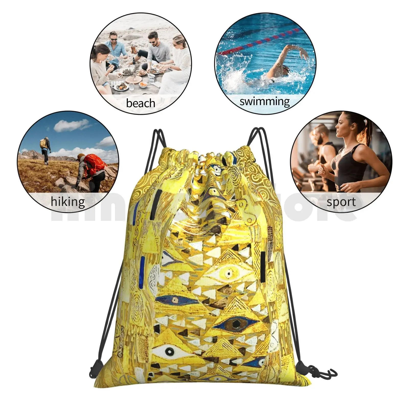 The Woman In Gold Backpack Drawstring Bags Gym Bag Waterproof Portrait Of Adele Bloch I The Lady In Gold The Woman In
The Woman In Gold Backpack Drawstring Bags Gym Bag Waterproof Portrait Of Adele Bloch I The Lady In Gold The Woman In