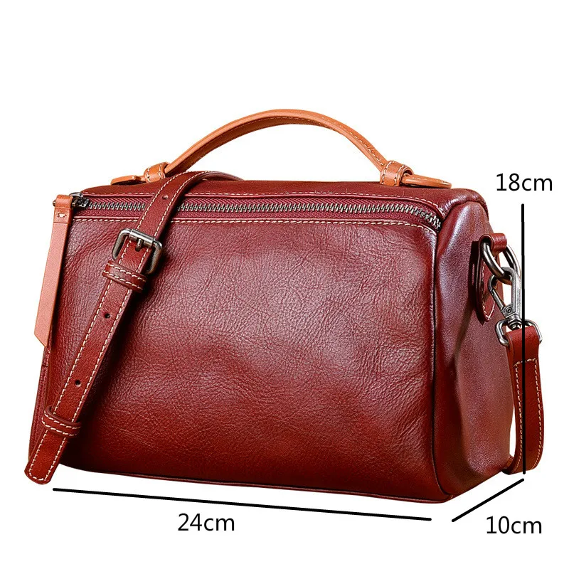 Bestform Retro Genuine Leather Women Bag 2021 New Leisure First Layer Cowhide Handbag Large Capacity Shoulder Messenger Bags
Bestform Retro Genuine Leather Women Bag 2021 New Leisure First Layer Cowhide Handbag Large Capacity Shoulder Messenger Bags