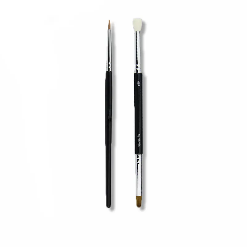 1 Double-headed Makeup Brushes Eye Shadow Concealer Soft Hair Sponge Copper Tube Wooden Pole Beauty Cosmetics Makeup Tool Brush
1 Double-headed Makeup Brushes Eye Shadow Concealer Soft Hair Sponge Copper Tube Wooden Pole Beauty Cosmetics Makeup Tool Brush
