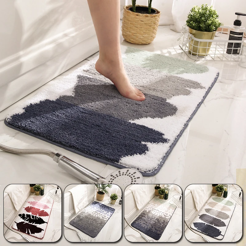 Soft Mini Cute Non-Slip Toilet Shower Room Absorbent Floor Mat Simple Nordic Bathroom Rugs Home Kitchen Door Flocking Carpets
Soft Mini Cute Non-Slip Toilet Shower Room Absorbent Floor Mat Simple Nordic Bathroom Rugs Home Kitchen Door Flocking Carpets
