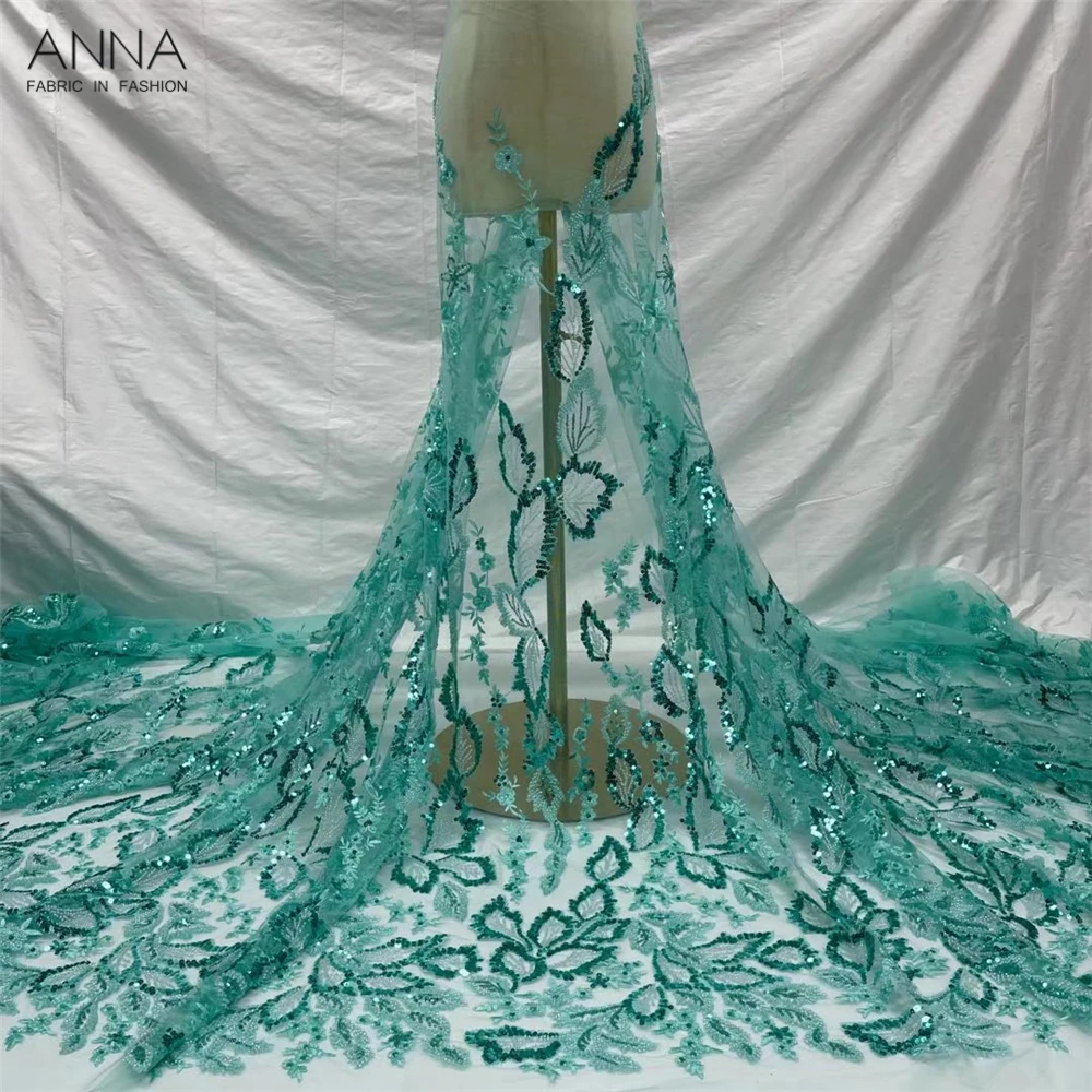 High Quality 5 Yards African Beaded Lace Fabric 2021 Fashion Embroidered Sequins French Mesh Lace For Nigerian Party
High Quality 5 Yards African Beaded Lace Fabric 2021 Fashion Embroidered Sequins French Mesh Lace For Nigerian Party