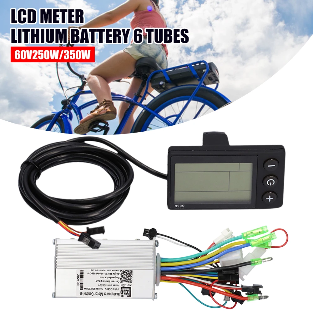 60V 250/350W Motor Controller Brushless Controller Kit With LCD Meter For Electric Bicycle E-Bike Electric Scooter Accessories
60V 250/350W Motor Controller Brushless Controller Kit With LCD Meter For Electric Bicycle E-Bike Electric Scooter Accessories