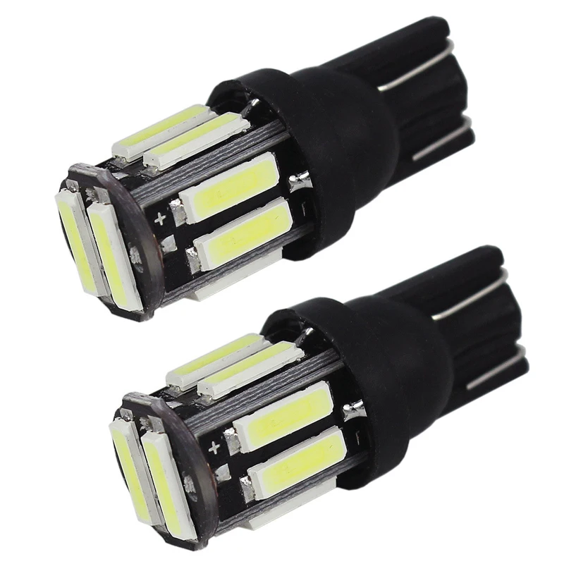 5x T10 W5W 7020 194 168 10 SMD светодиодный автомобиль клин Замена обратный инструмент Панель
