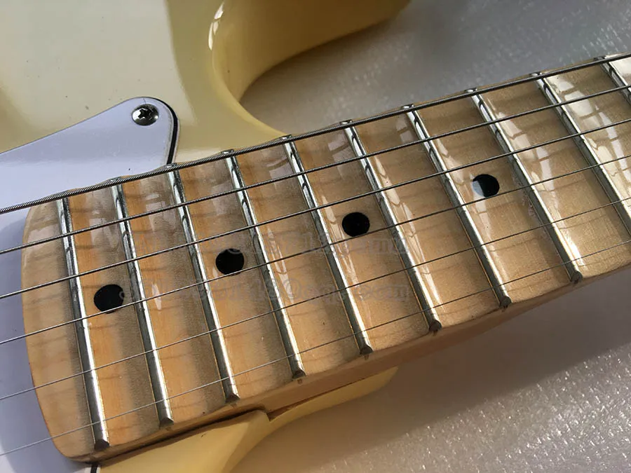 Yngwie Malmsteen Электрический Гитары зубчатый 21 лада паз кленовым грифом D