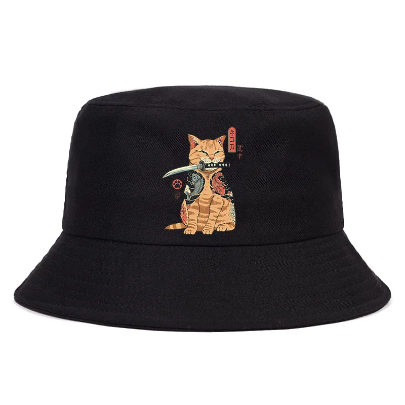 2021 Japanese new men Catana male/female print cartoon cat fishing hat panama hat
2021 Japanese new men Catana male/female print cartoon cat fishing hat panama hat