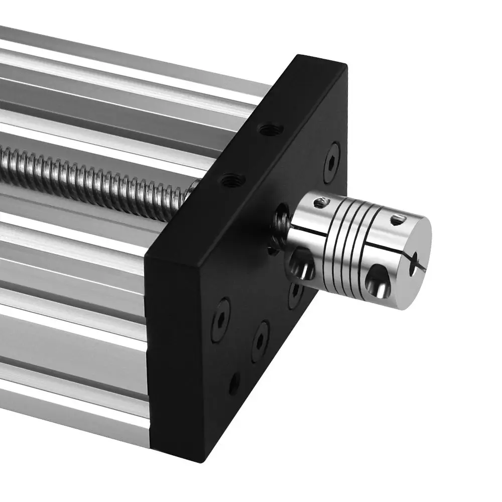 4080U 8mm 250mm/300mm/350mm400mm/450mm Stroke Aluminium Profile Z-axis Screw Slide Table Linear Actuator Kit for CNC Router
4080U 8mm 250mm/300mm/350mm400mm/450mm Stroke Aluminium Profile Z-axis Screw Slide Table Linear Actuator Kit for CNC Router