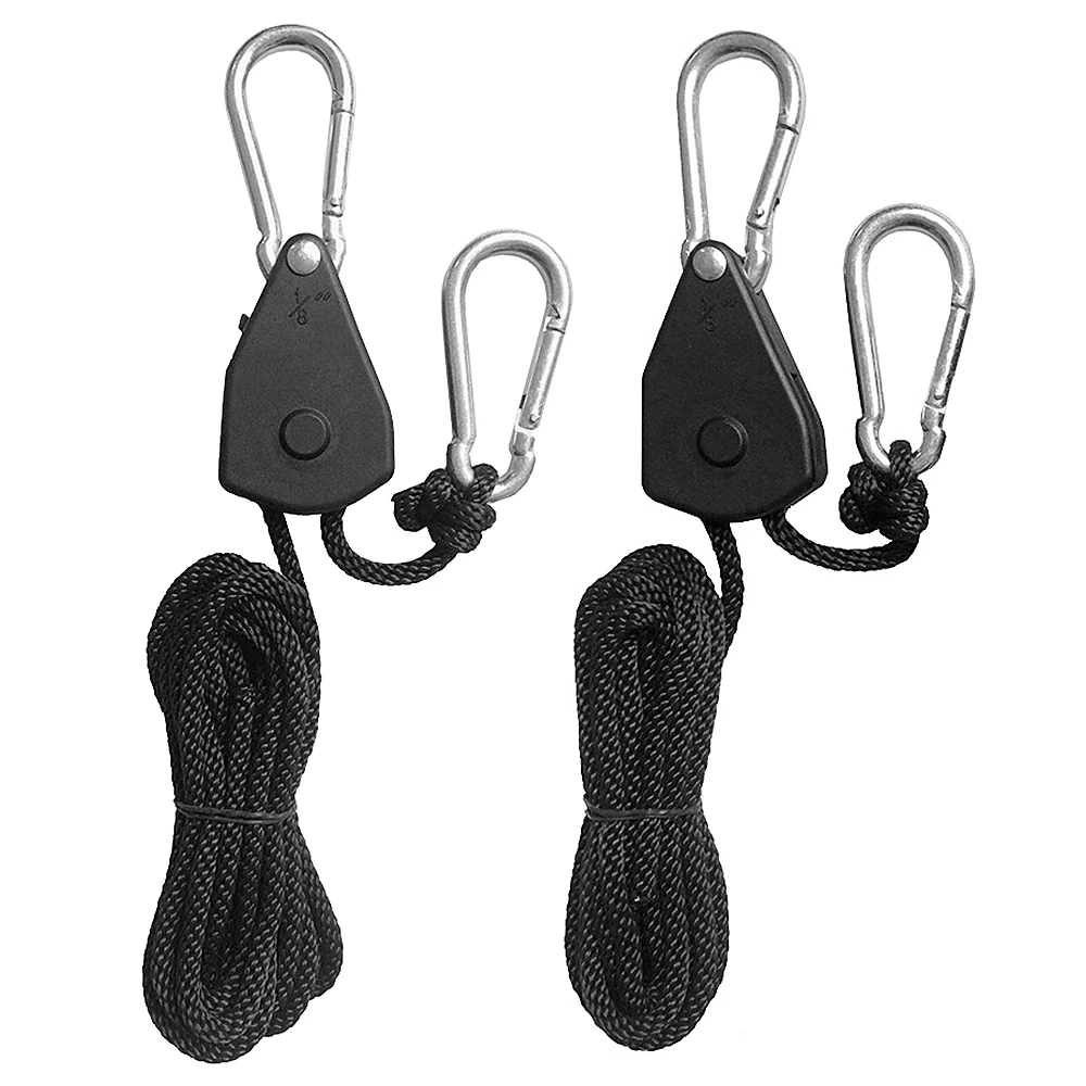 4pcs/2pc Pulley Ratchets 1/8 Inch Heavy Duty Rope Clip Lifting Pulley Lanyard Hanger Kayak Canoe Boat Rope Lock Tie Down Strap
4pcs/2pc Pulley Ratchets 1/8 Inch Heavy Duty Rope Clip Lifting Pulley Lanyard Hanger Kayak Canoe Boat Rope Lock Tie Down Strap