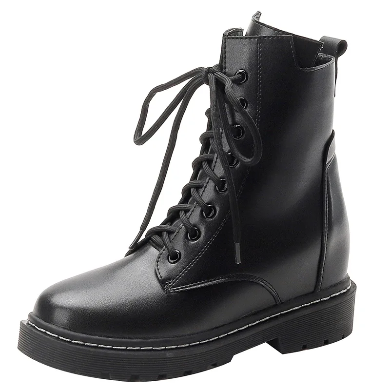 2021 New Winter Genuine Leather Ladies Martin Boots Women's Boots Round Toe Thick Heel Platform Shoes Ankle Boots For Women
2021 New Winter Genuine Leather Ladies Martin Boots Women's Boots Round Toe Thick Heel Platform Shoes Ankle Boots For Women