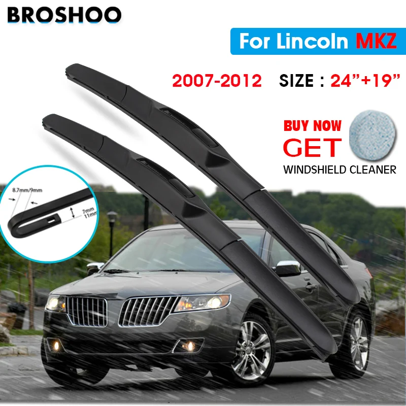 Щетка стеклоочистителя для Lincoln MKZ 24 "+ 19" 2007-2012 Авто Стеклоочистители для лобового стекла лезвия для мытья окон подходит для U Hook Arms
Щетка стеклоочистителя для Lincoln MKZ 24 "+ 19" 2007-2012 Авто Стеклоочистители для лобового стекла лезвия для мытья окон подходит для U Hook Arms