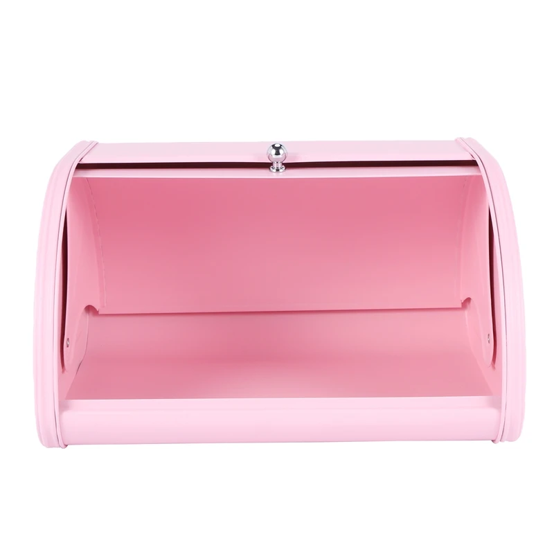 Roll Top Metal Flip-Baked Bread Box Dust-Proof Storage Box Bread Bin Kitchen Food Holder
Roll Top Metal Flip-Baked Bread Box Dust-Proof Storage Box Bread Bin Kitchen Food Holder