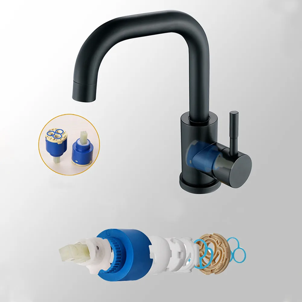 Black Modern Bathroom Kitchen Basin Faucet Stainless Steel Hot Cold Wash Mixer Crane Tap Bathroom Fixture Basin Water Tap
Black Modern Bathroom Kitchen Basin Faucet Stainless Steel Hot Cold Wash Mixer Crane Tap Bathroom Fixture Basin Water Tap