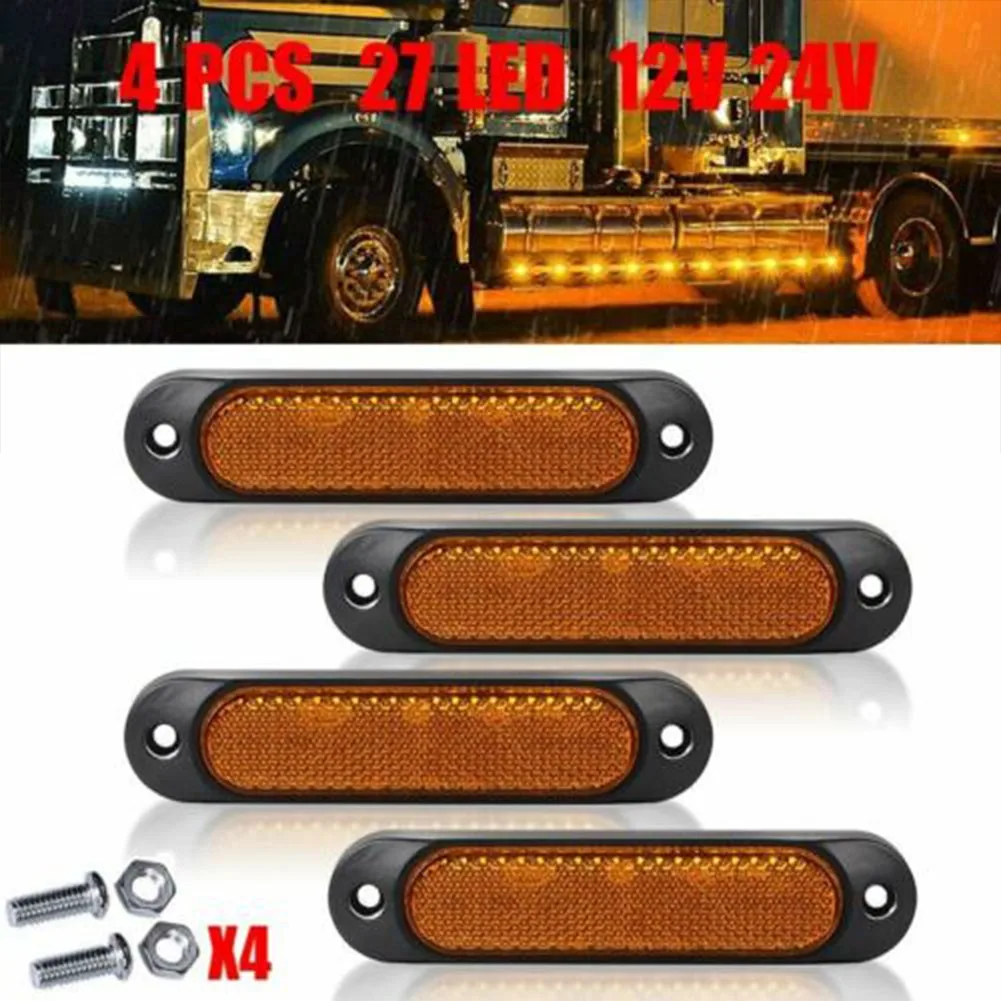 4 шт. Универсальный Автомобильный мотоциклетный RV 27 Светодиодный LED отражатель световой индикатор s задний стоп сигнал поворота босветильни...
4 шт. Универсальный Автомобильный мотоциклетный RV 27 Светодиодный LED отражатель световой индикатор s задний стоп сигнал поворота босветильни...
