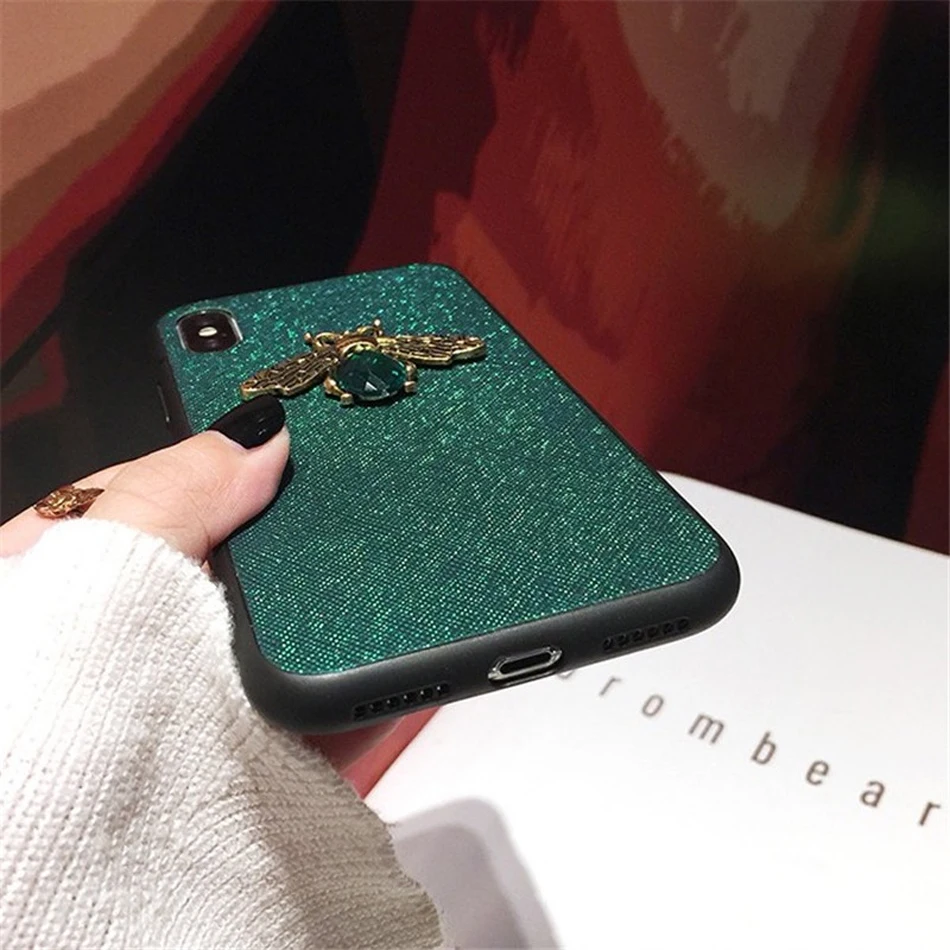 OSEVPORF Ultra Thin Case For iPhone 7 8 6 6s Plus Luxury Diamond Bee Glitter Cover Case For iPhone X Xs 11 Pro Max XR Coque Capa
OSEVPORF Ultra Thin Case For iPhone 7 8 6 6s Plus Luxury Diamond Bee Glitter Cover Case For iPhone X Xs 11 Pro Max XR Coque Capa